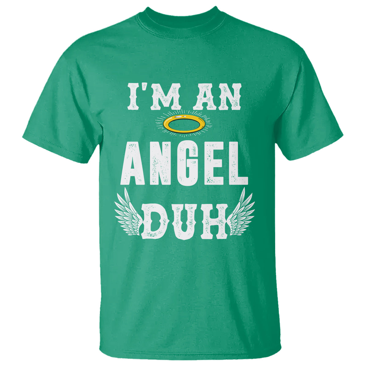 christmas-t-shirt-im-an-angel-duh-lazy