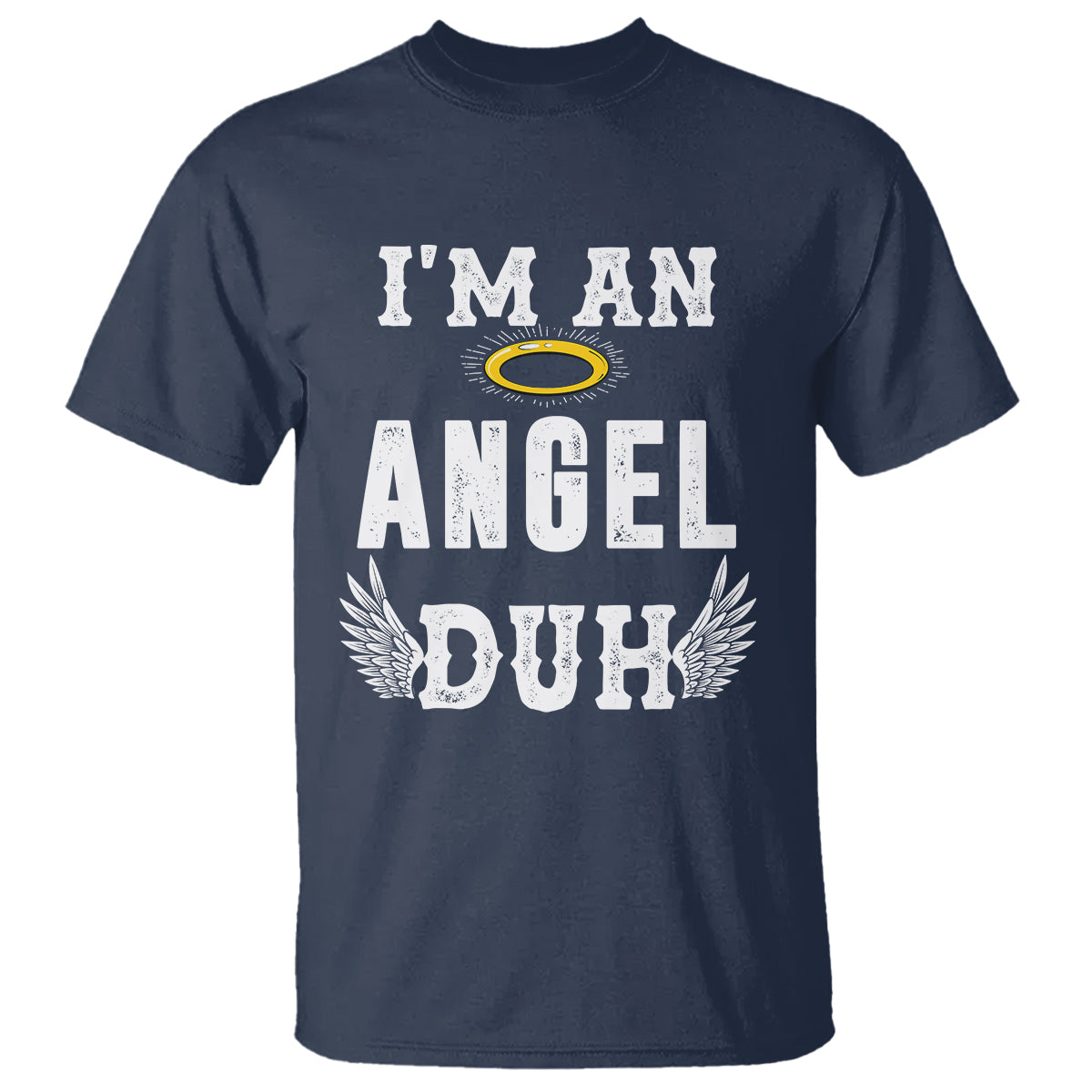 christmas-t-shirt-im-an-angel-duh-lazy