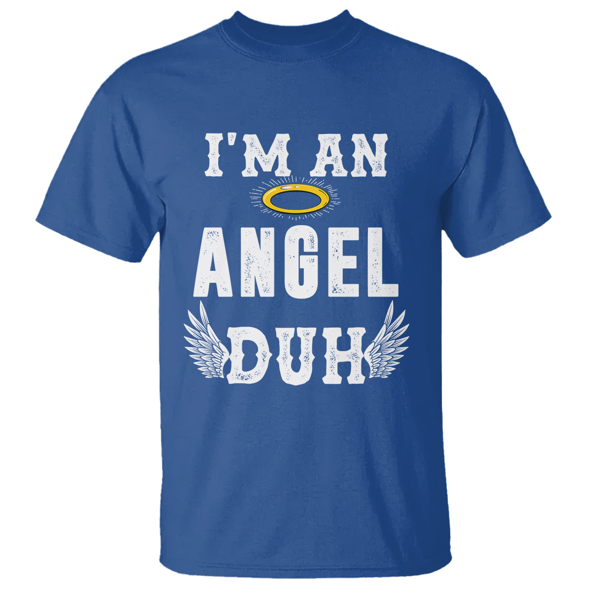 christmas-t-shirt-im-an-angel-duh-lazy