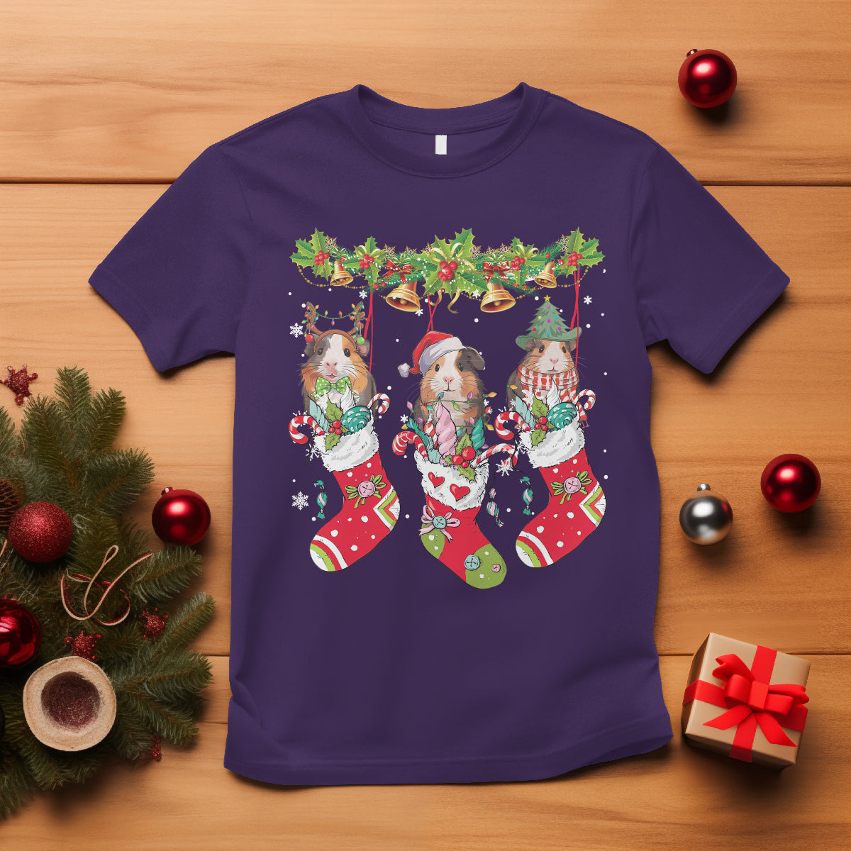 christmas-t-shirt-guinea-pig-in-xmas-socks-cute-santa-hat
