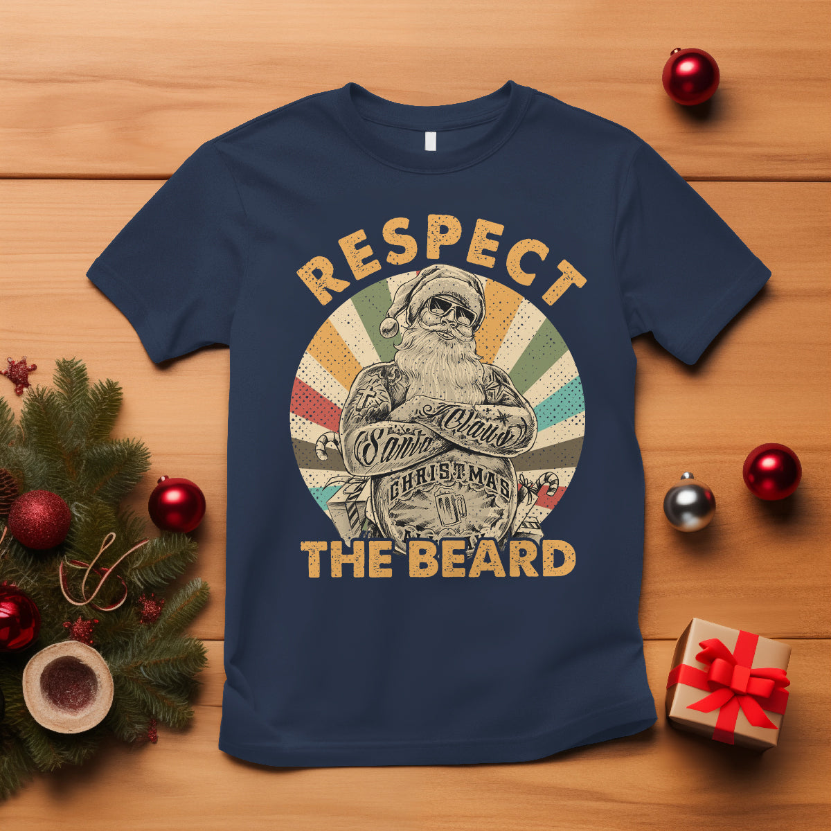 christmas-t-shirt-respect-the-beard-cool-santa