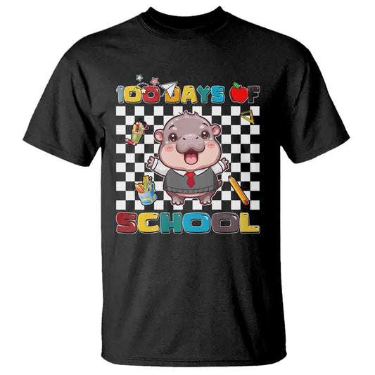 moo-deng-100th-day-of-school-t-shirt-cute-baby-hippo-100-days