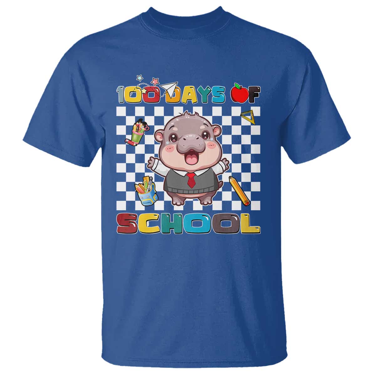 moo-deng-100th-day-of-school-t-shirt-cute-baby-hippo-100-days