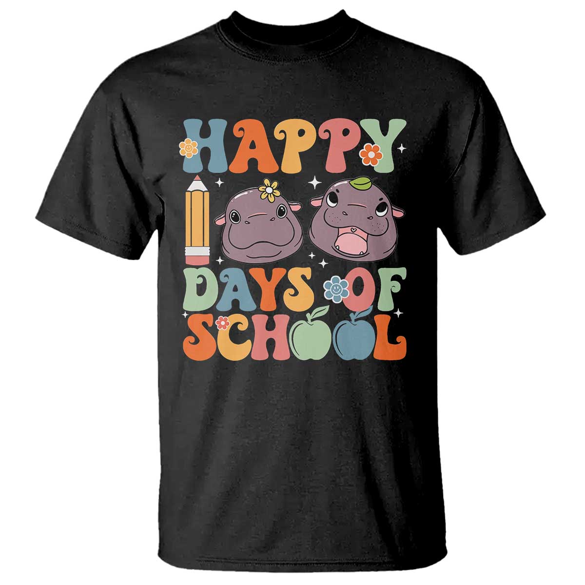 happy-100-days-of-school-cute-moo-deng-t-shirt