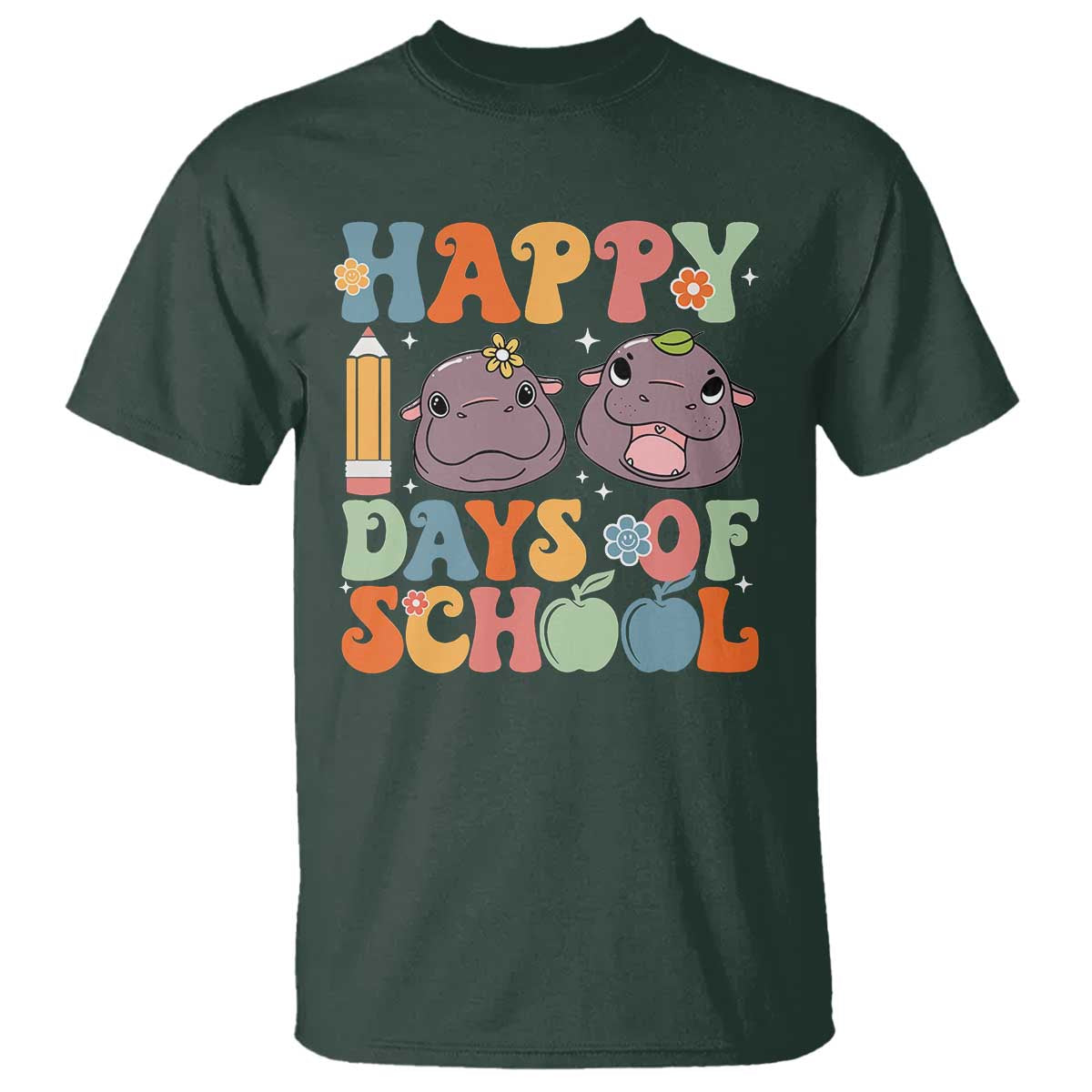 happy-100-days-of-school-cute-moo-deng-t-shirt
