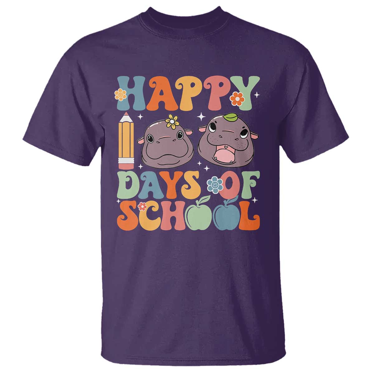 happy-100-days-of-school-cute-moo-deng-t-shirt