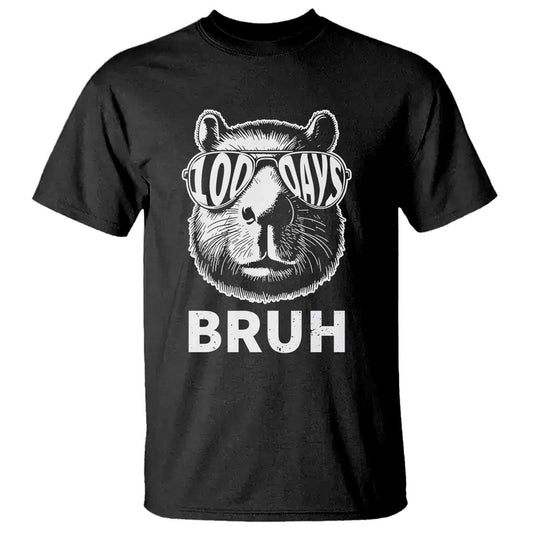 100th-day-of-school-capybara-t-shirt-100-days-bruh-cool-capy-bara