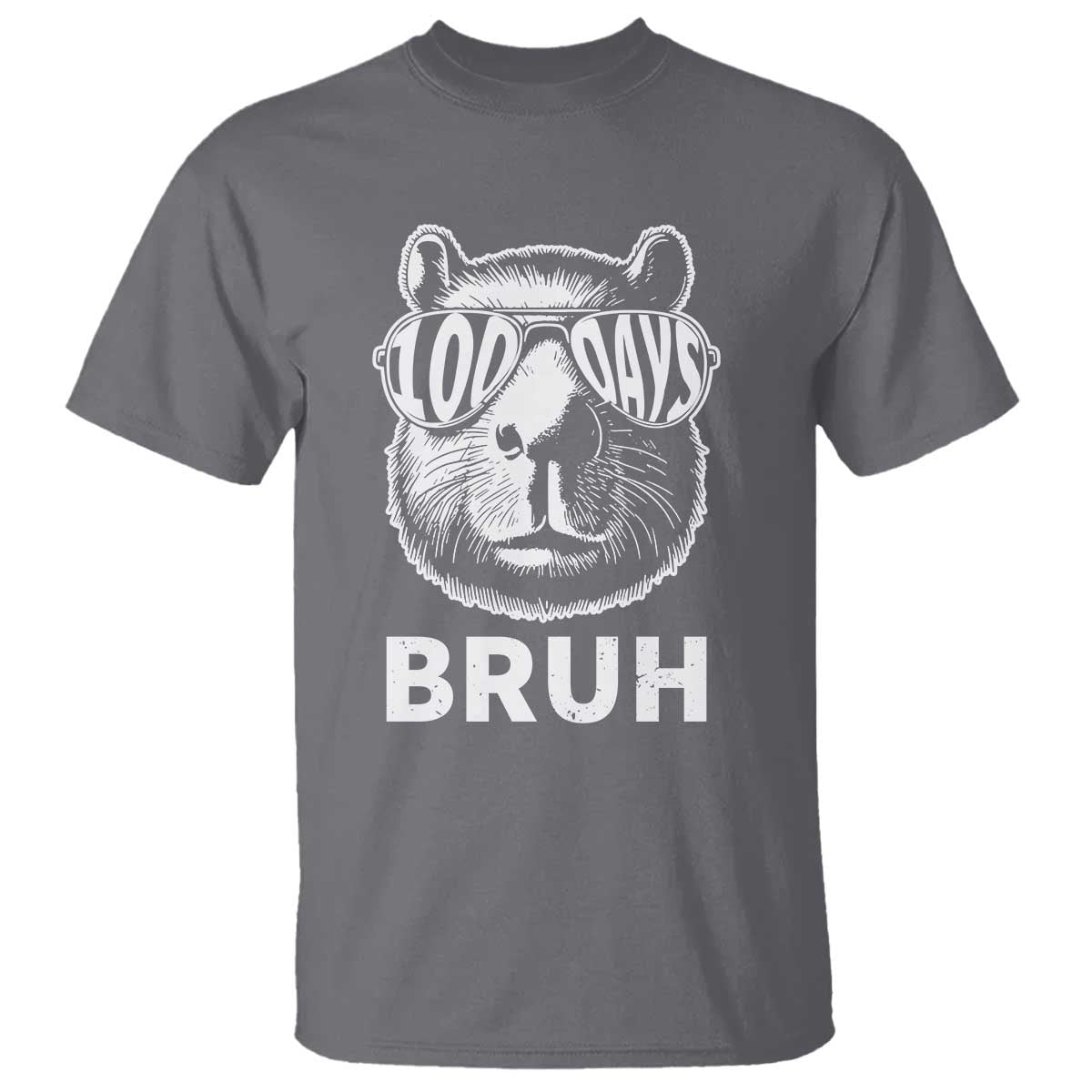 100th-day-of-school-capybara-t-shirt-100-days-bruh-cool-capy-bara
