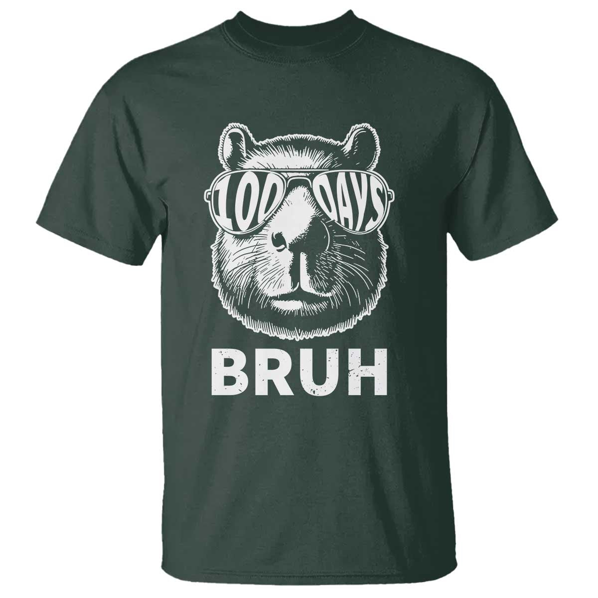 100th-day-of-school-capybara-t-shirt-100-days-bruh-cool-capy-bara