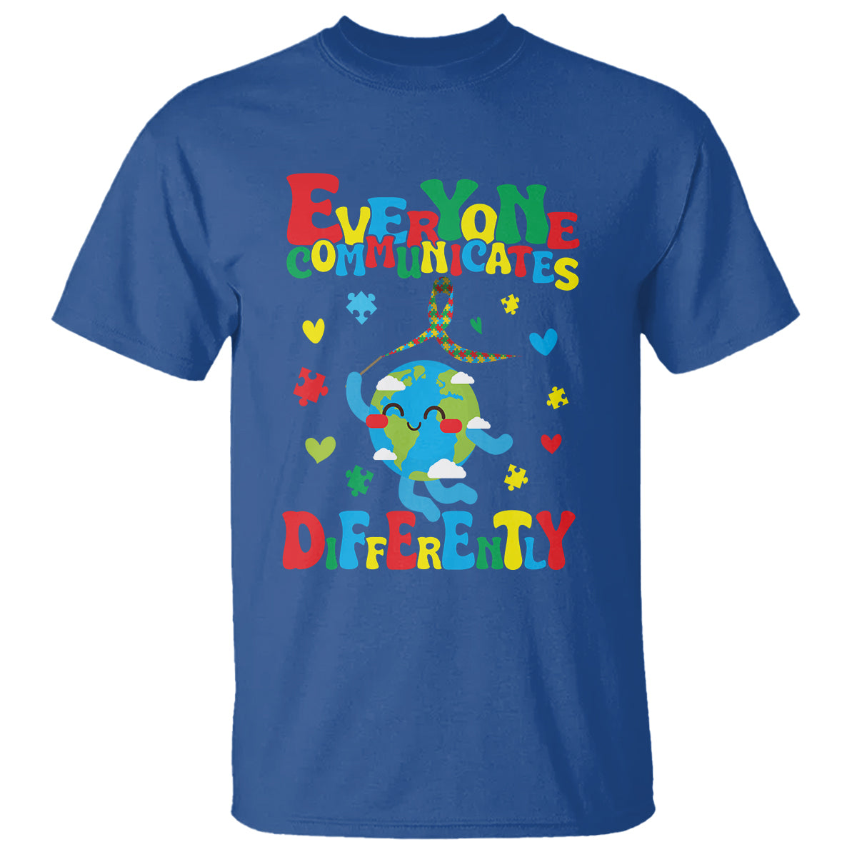 autism-awareness-t-shirt-everyone-communicates-different-puzzle-cute-earth