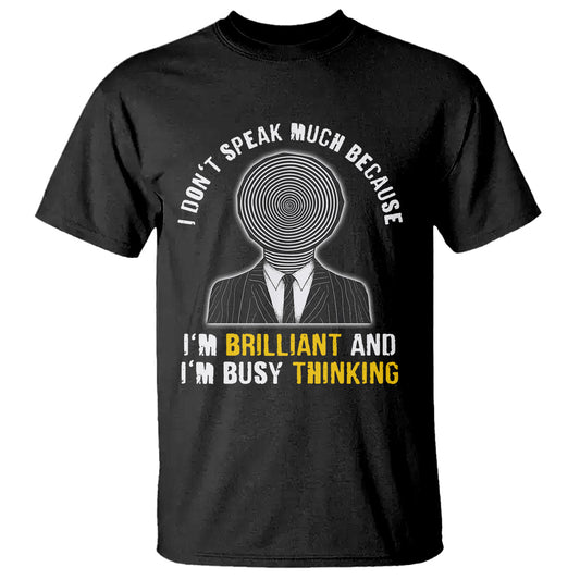 autism-awareness-t-shirt-i-dont-speak-much-because-im-brilliant-and-im-busy-thinking-autistic-aesthetic-maze-man