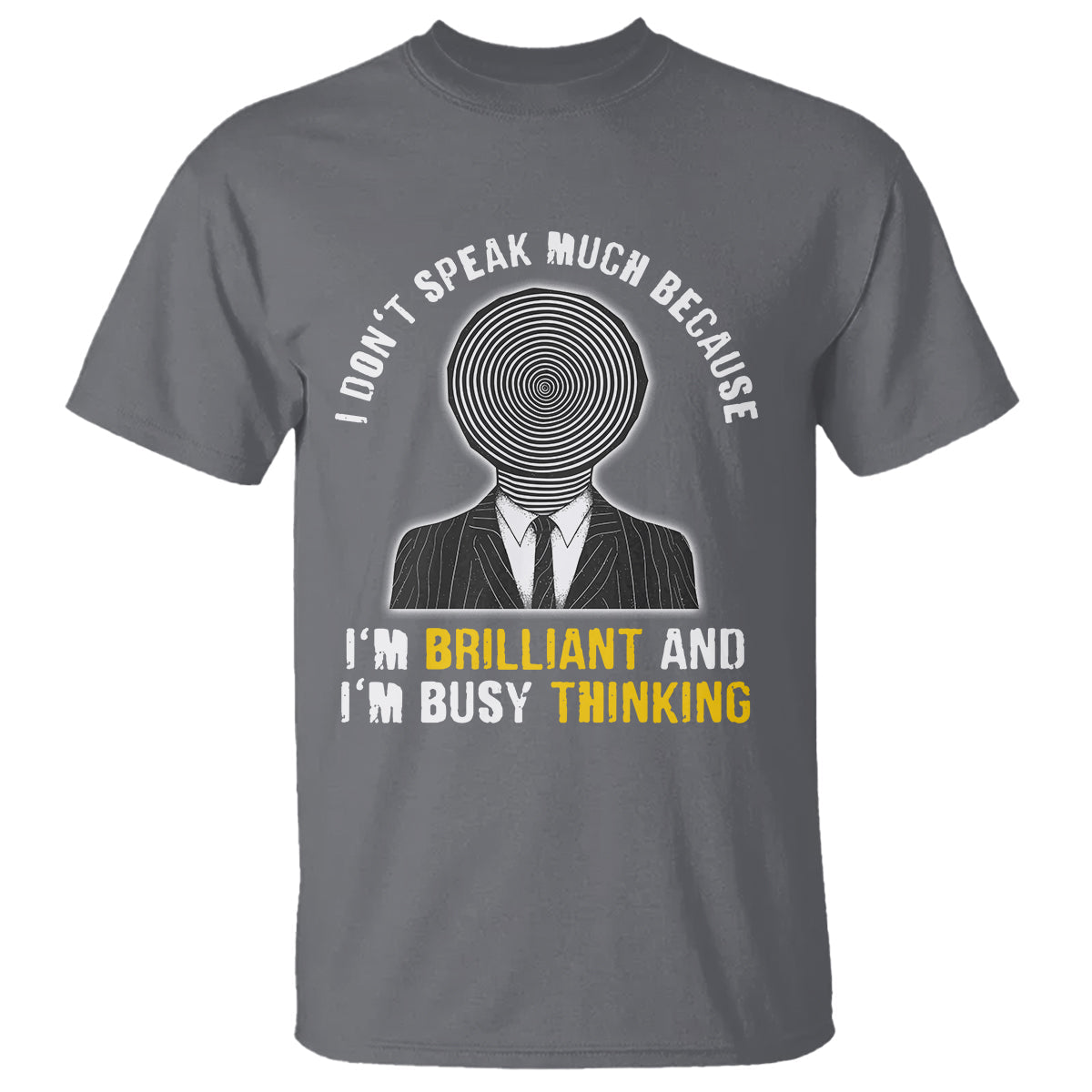 autism-awareness-t-shirt-i-dont-speak-much-because-im-brilliant-and-im-busy-thinking-autistic-aesthetic-maze-man