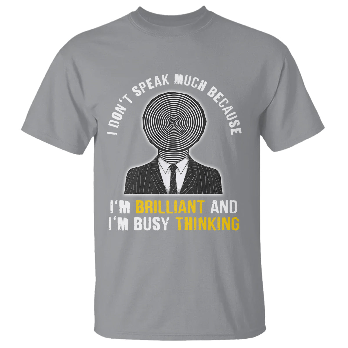 autism-awareness-t-shirt-i-dont-speak-much-because-im-brilliant-and-im-busy-thinking-autistic-aesthetic-maze-man