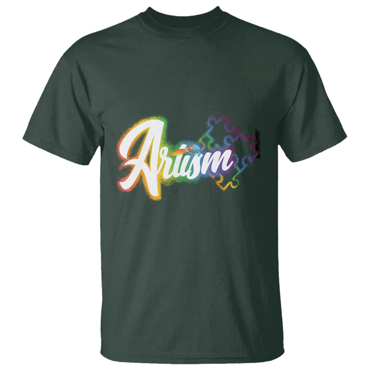 autism-awareness-t-shirt-artism-artist-autistic-rainbow-puzzle-aesthetic