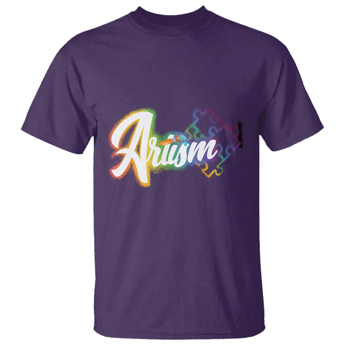 autism-awareness-t-shirt-artism-artist-autistic-rainbow-puzzle-aesthetic