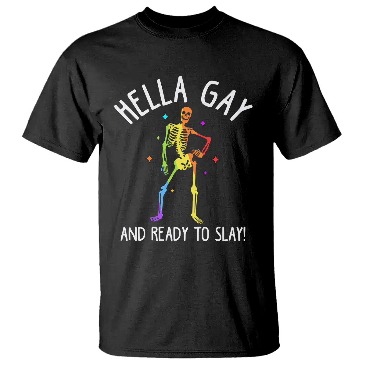 funny-lgbt-pride-t-shirt-hella-gay-and-ready-to-slay-rainbow-skeleton