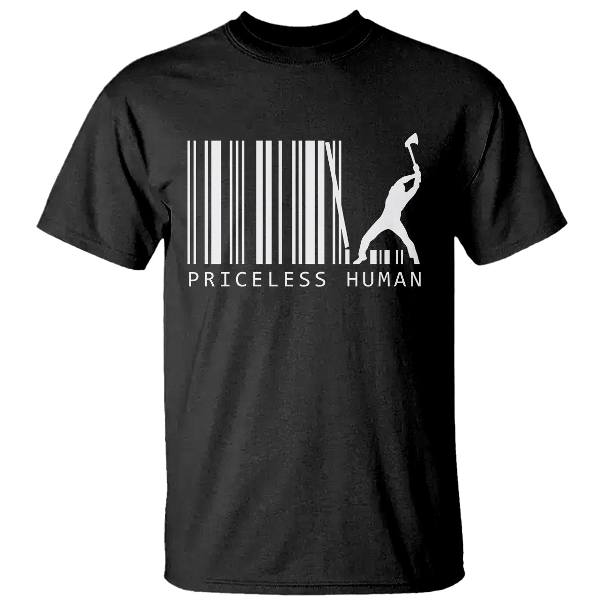priceless-human-funny-barcode-t-shirt