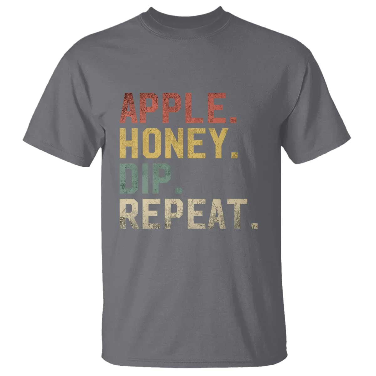 rosh-hashanah-jewish-t-shirt-apple-honey-dip-repeat