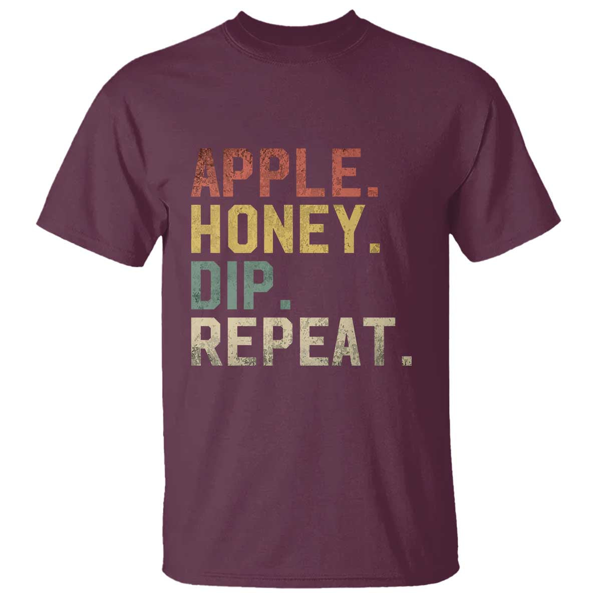 rosh-hashanah-jewish-t-shirt-apple-honey-dip-repeat