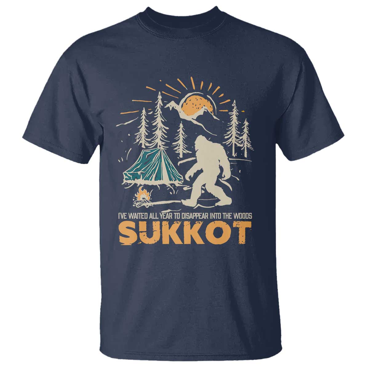 funny-sukkot-t-shirt-ive-waited-all-year-for-sukkot-bigfoot-jewish-holiday