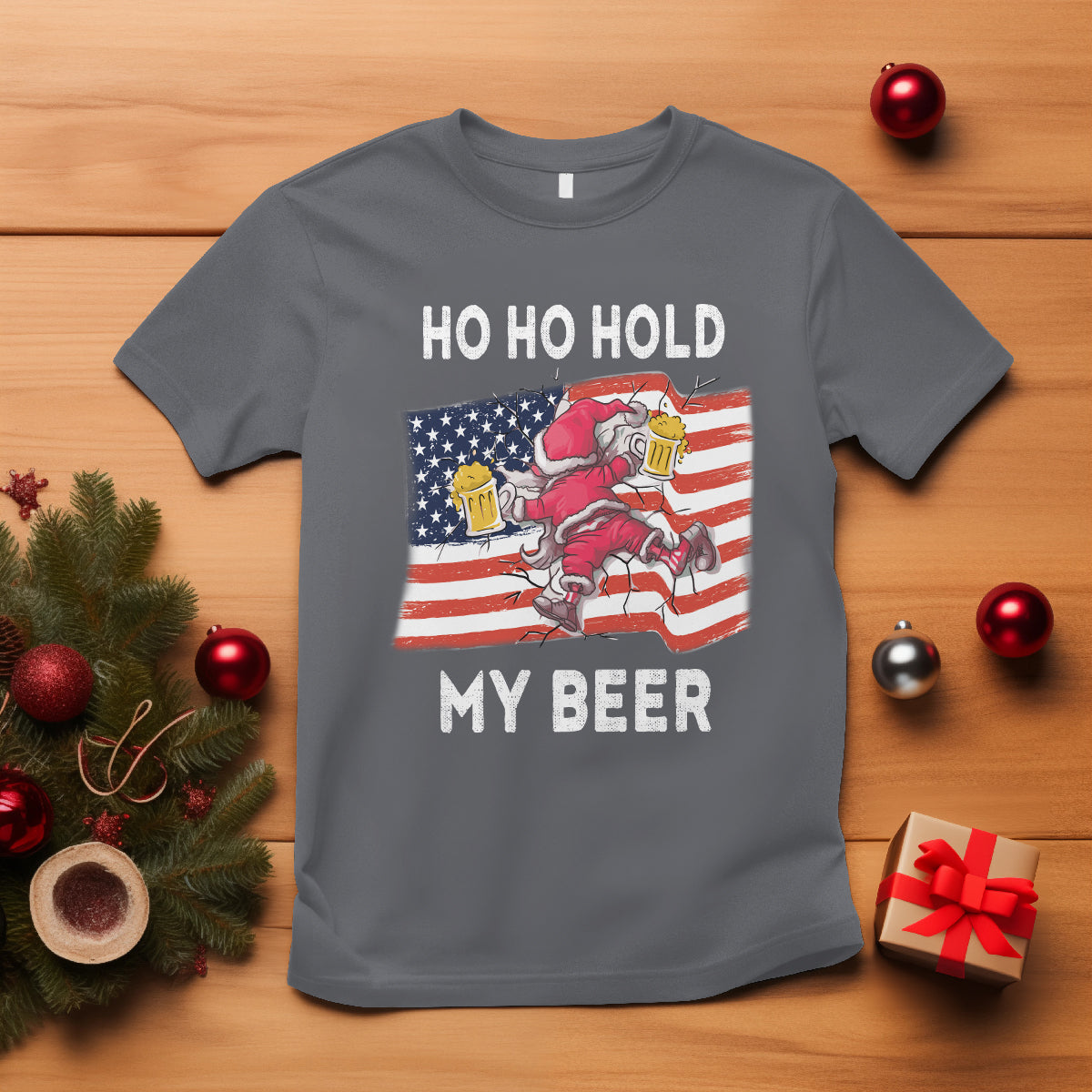 christmas-in-hawaii-t-shirt-ho-ho-hold-my-beer-drunk-santa-usa-flag