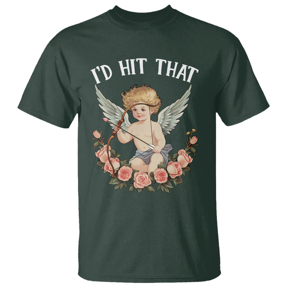 valentines-day-t-shirt-id-hit-that-cupid-vintage-art-rose