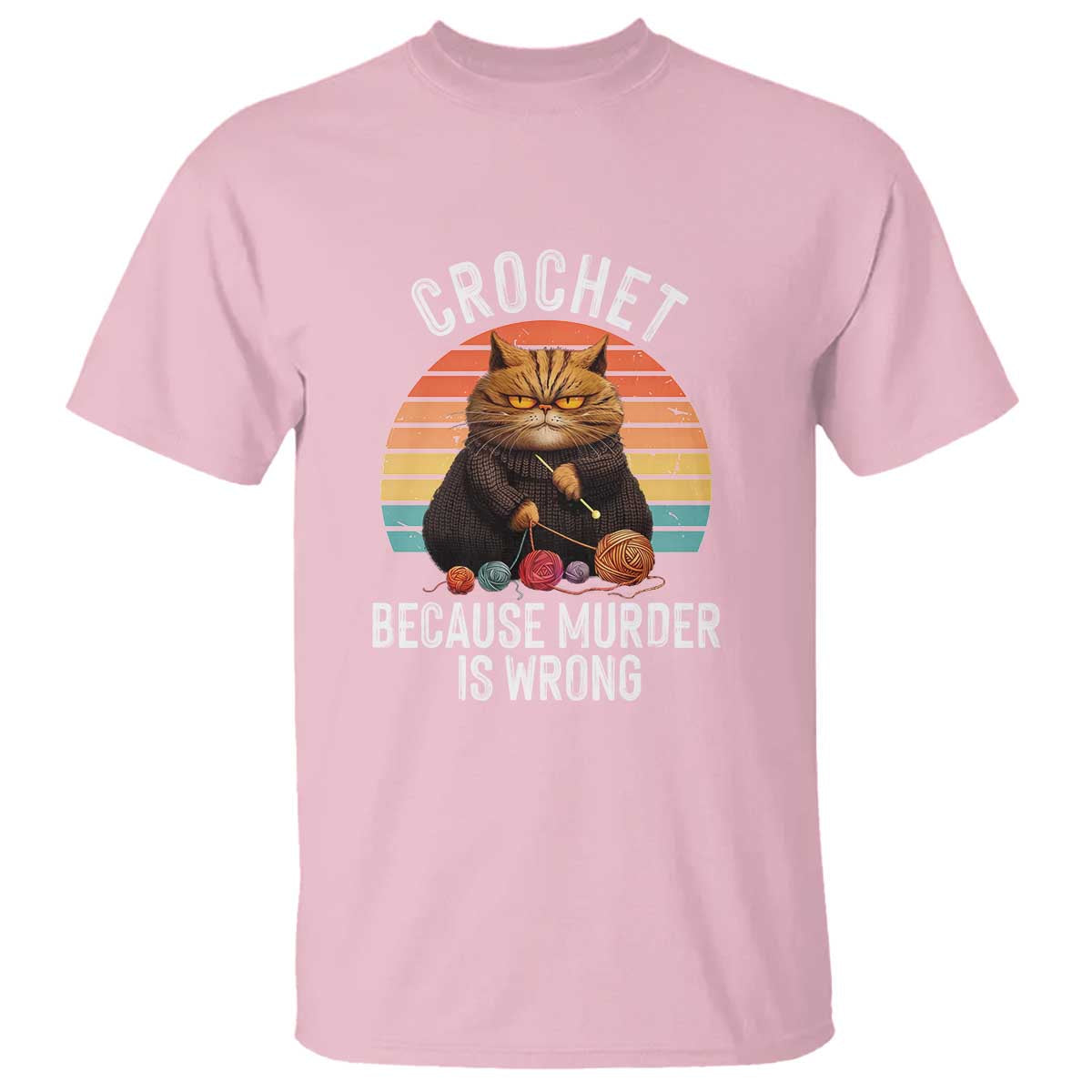 funny-crochet-cat-t-shirt-because-murder-is-wrong