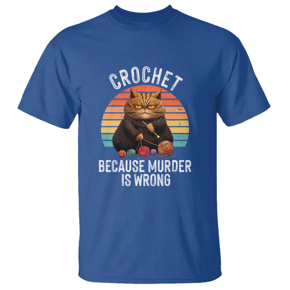 funny-crochet-cat-t-shirt-because-murder-is-wrong