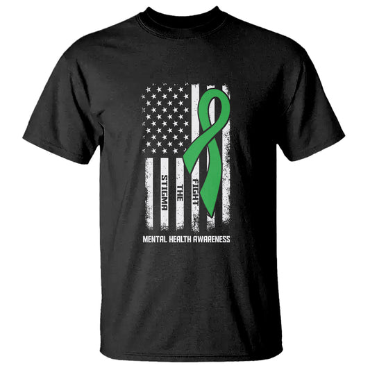 mental-health-awareness-t-shirt-fight-the-stigma-america-flag-green-ribbon