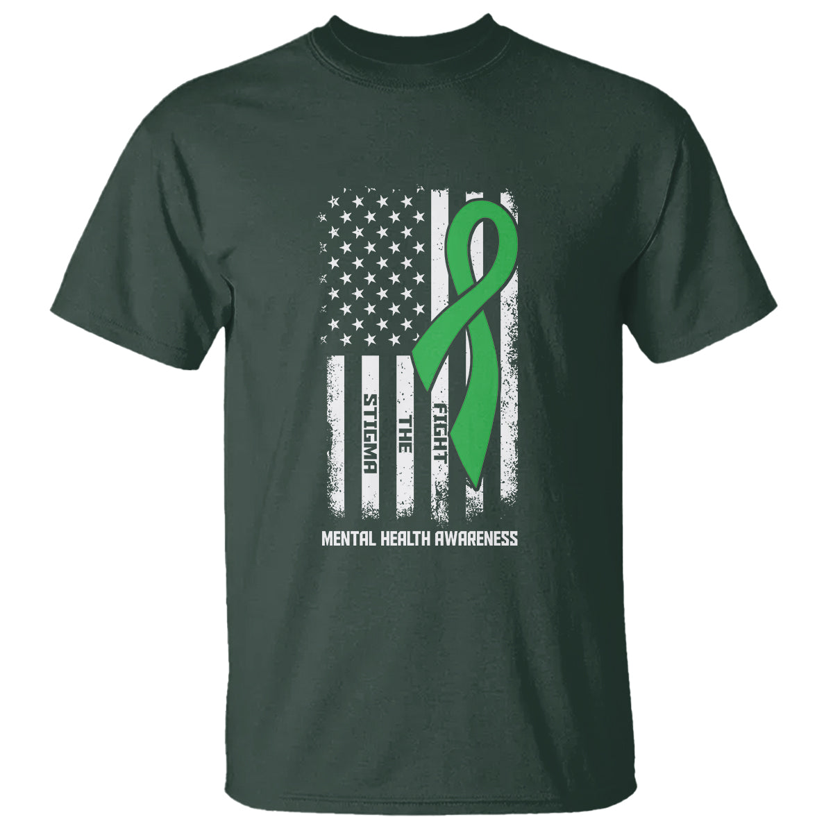 mental-health-awareness-t-shirt-fight-the-stigma-america-flag-green-ribbon