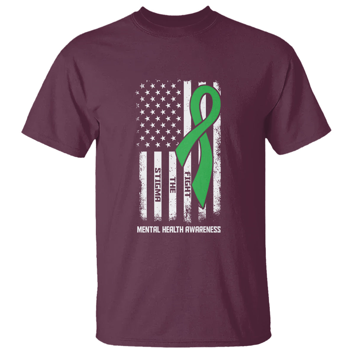 mental-health-awareness-t-shirt-fight-the-stigma-america-flag-green-ribbon