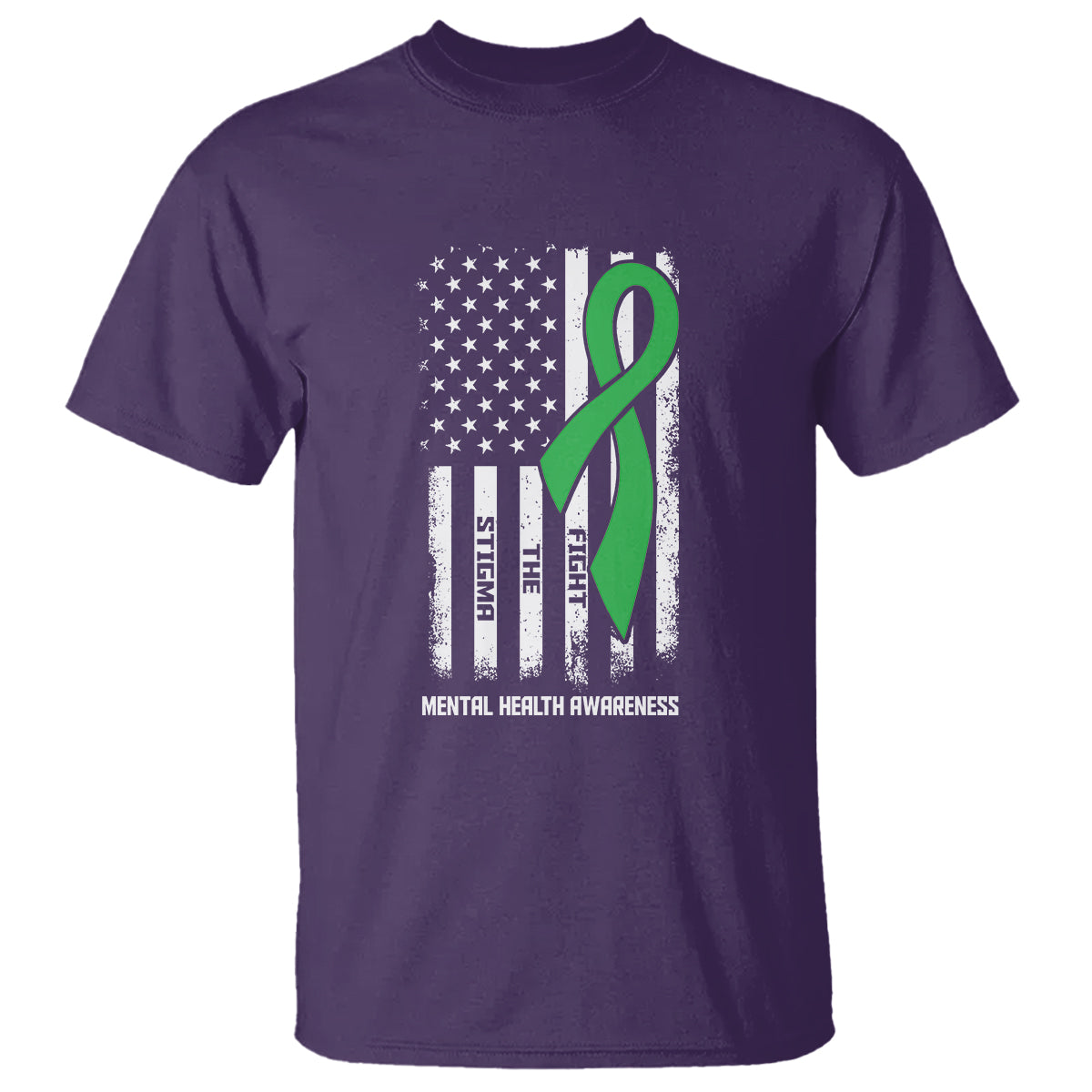 mental-health-awareness-t-shirt-fight-the-stigma-america-flag-green-ribbon