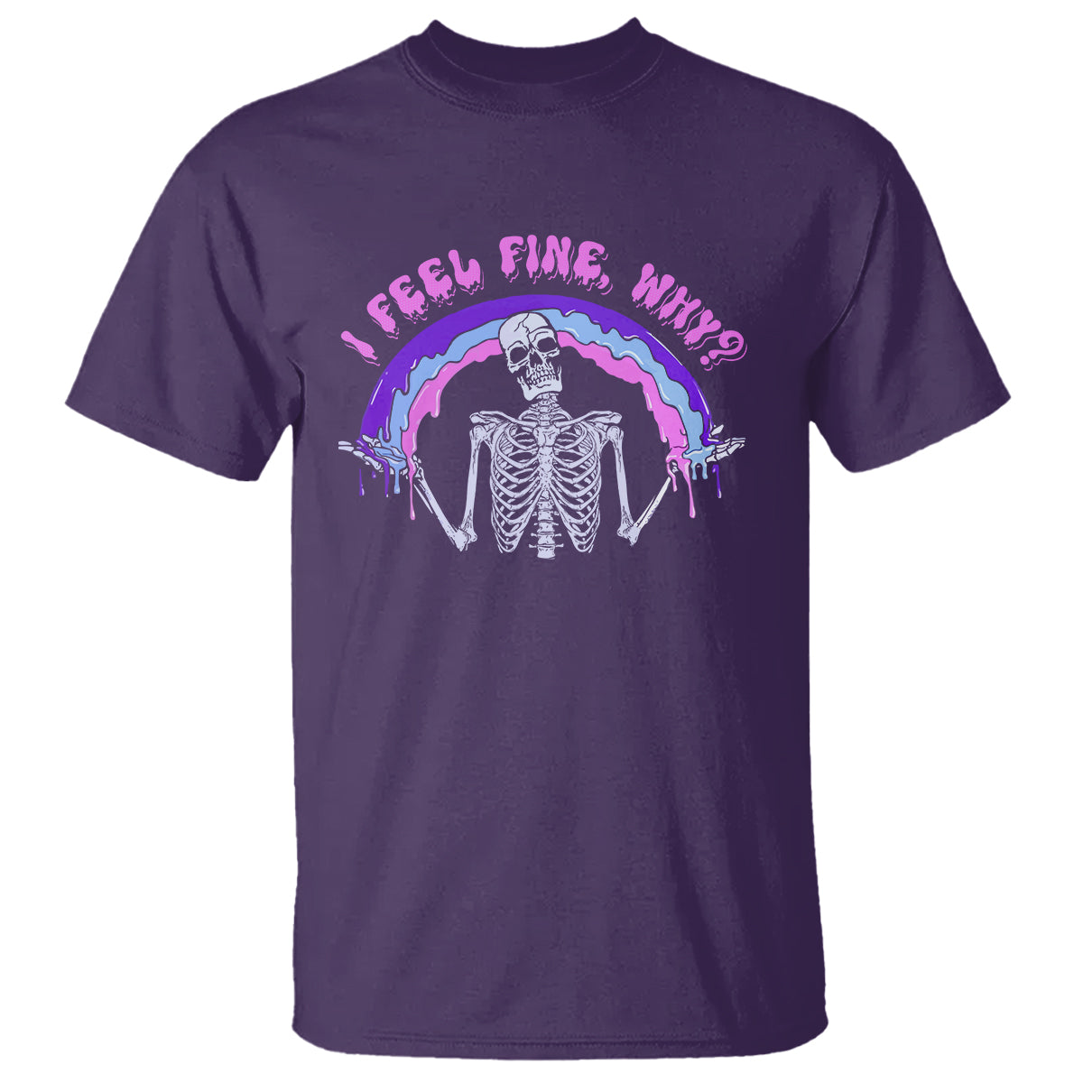 overthinking-t-shirt-i-feel-fine-why-funny-skeleton