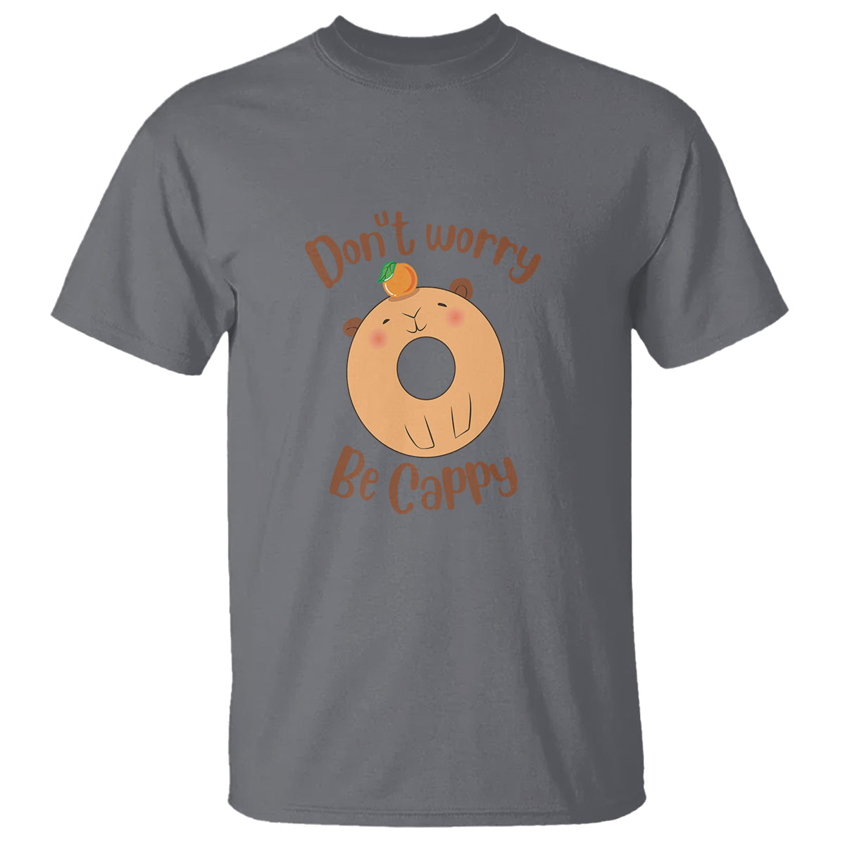 capybara-lover-t-shirt-dont-worry-be-cappy-funny-cute-donut-lover
