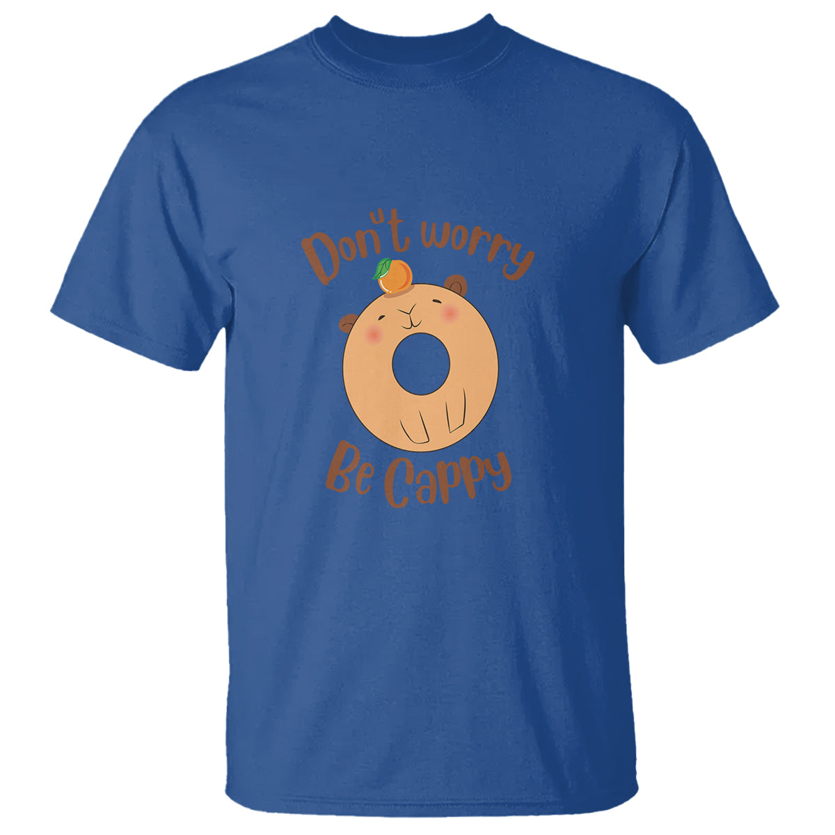 capybara-lover-t-shirt-dont-worry-be-cappy-funny-cute-donut-lover