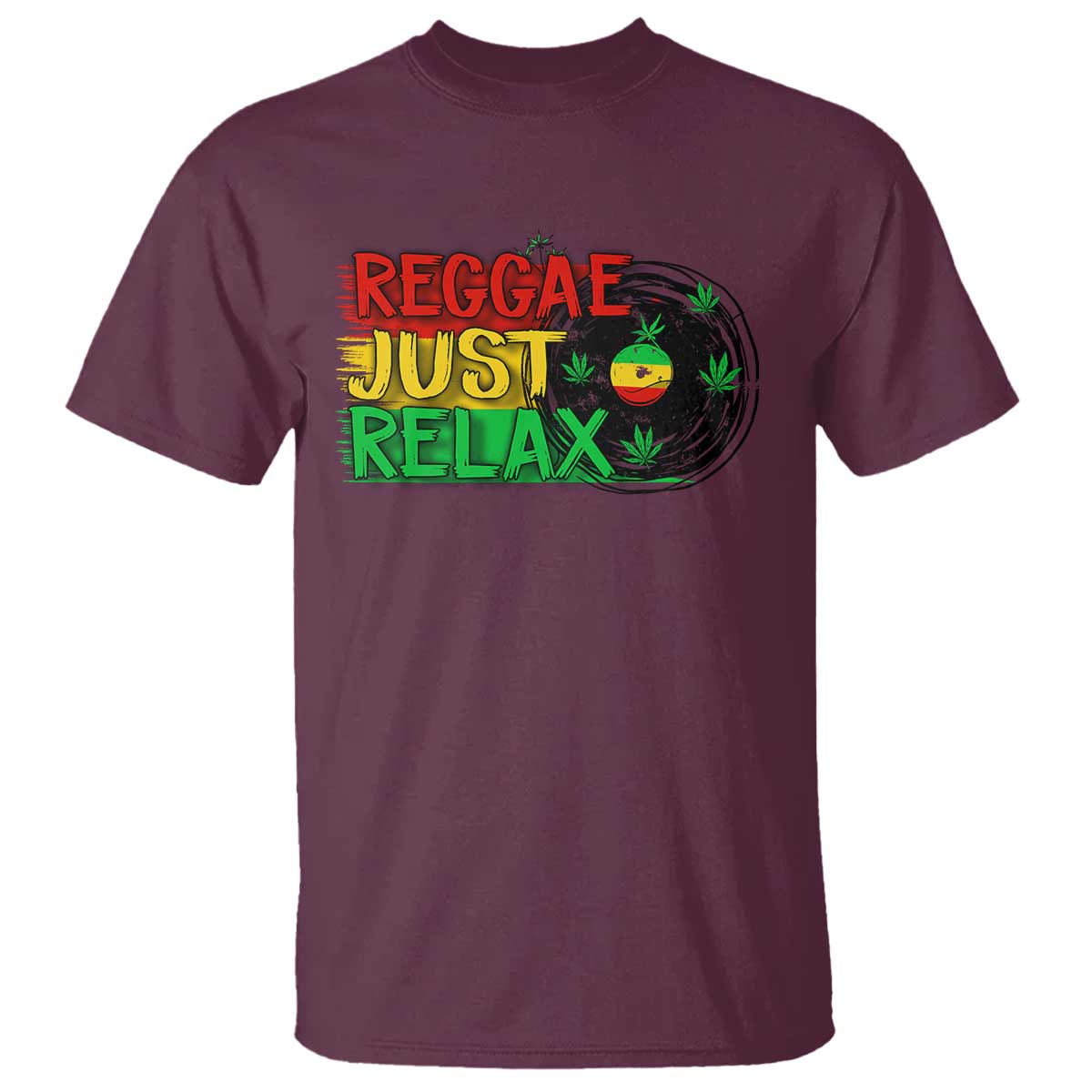 funny-reggae-just-relax-cannabis-weed-420-t-shirt