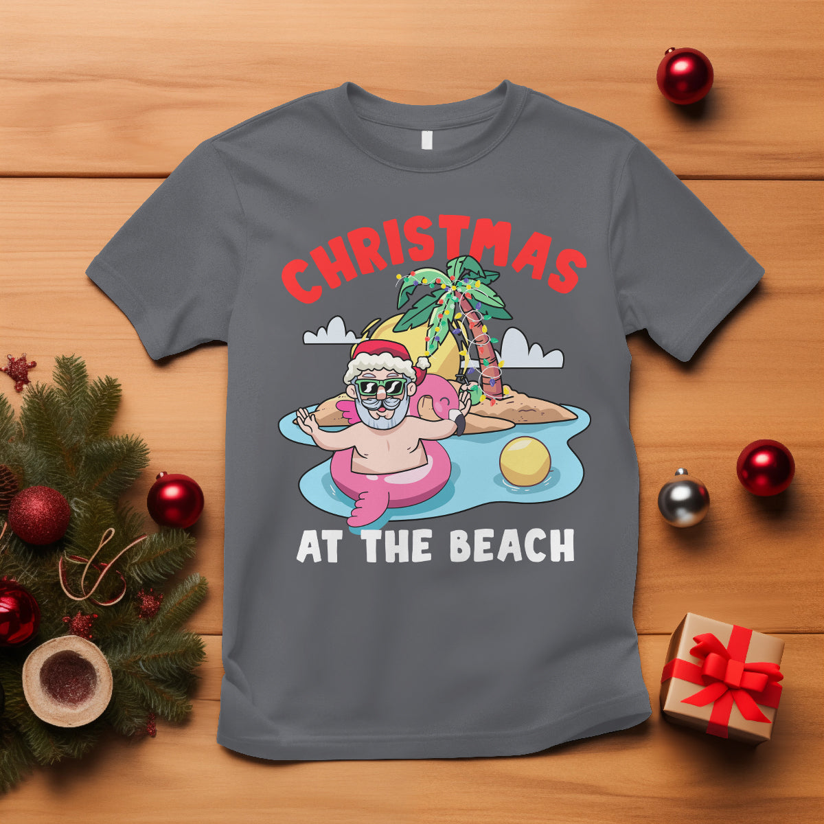 funny-flamingo-float-santa-claus-christmas-at-the-beach-t-shirt