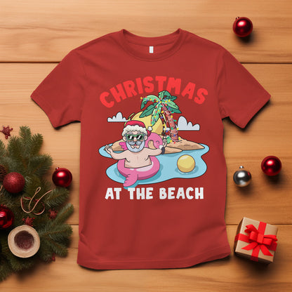 funny-flamingo-float-santa-claus-christmas-at-the-beach-t-shirt