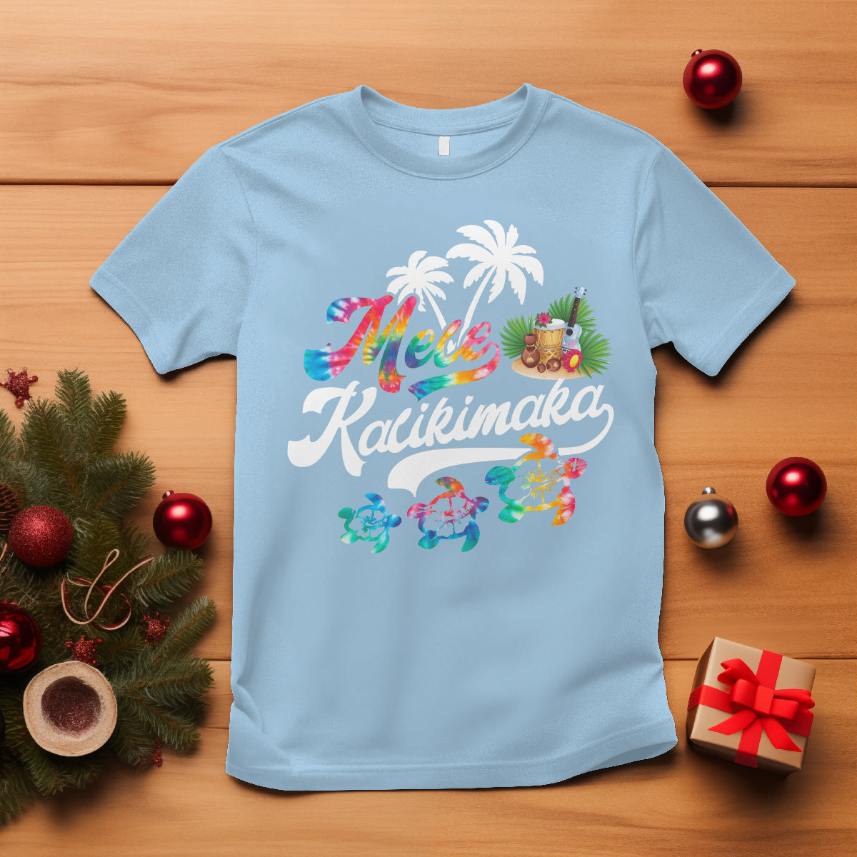 mele-kalikimaka-tie-dye-christmas-turtle-t-shirt
