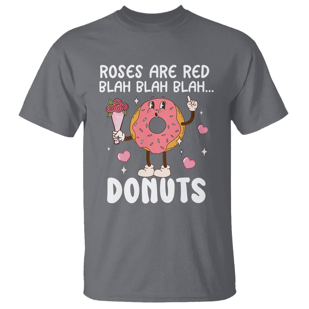 valentines-day-t-shirt-roses-are-red-blah-donut-funny-food-lover