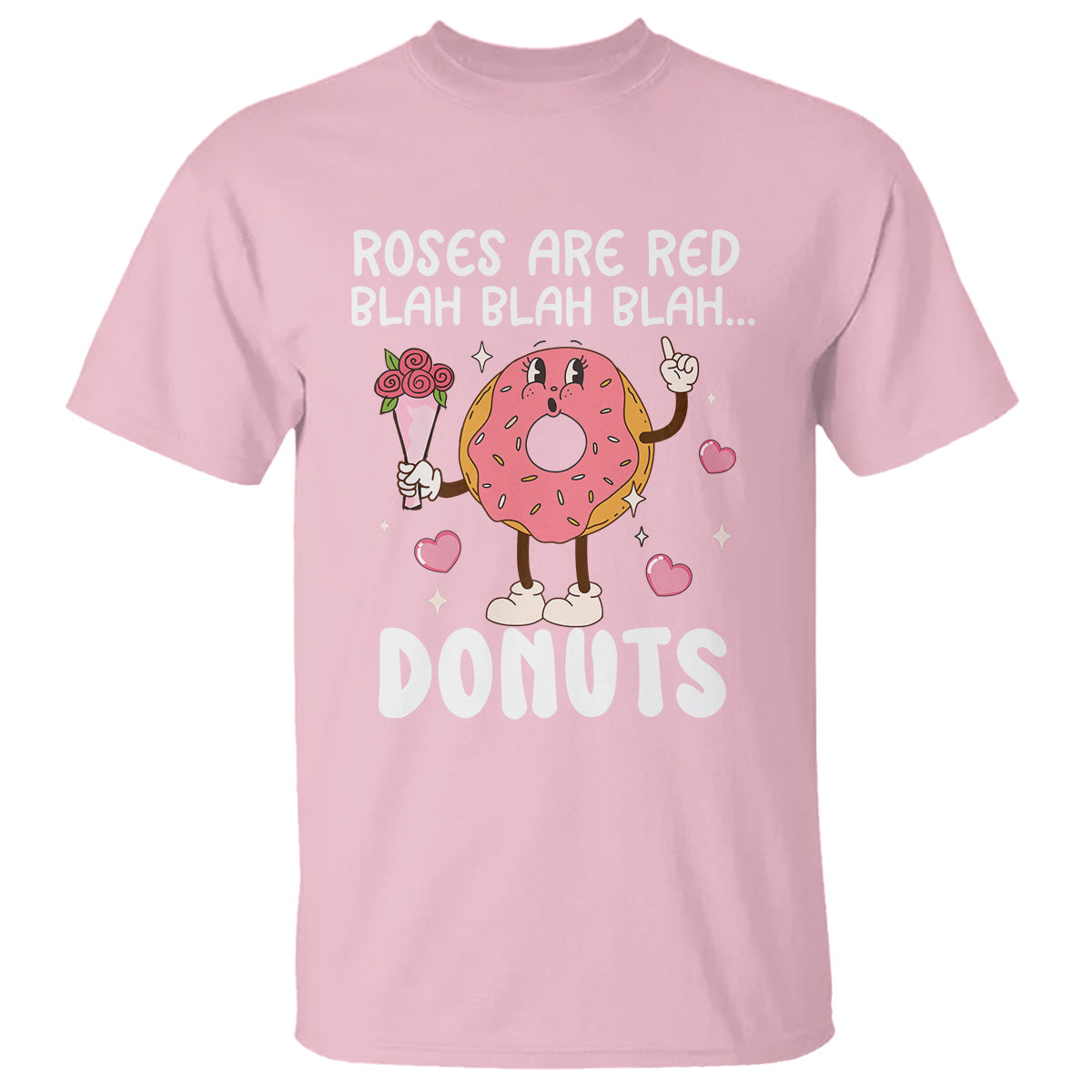 valentines-day-t-shirt-roses-are-red-blah-donut-funny-food-lover
