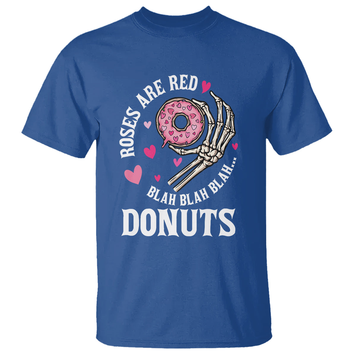valentines-day-t-shirt-roses-are-red-blah-skeleton-donut-funny-food-lover