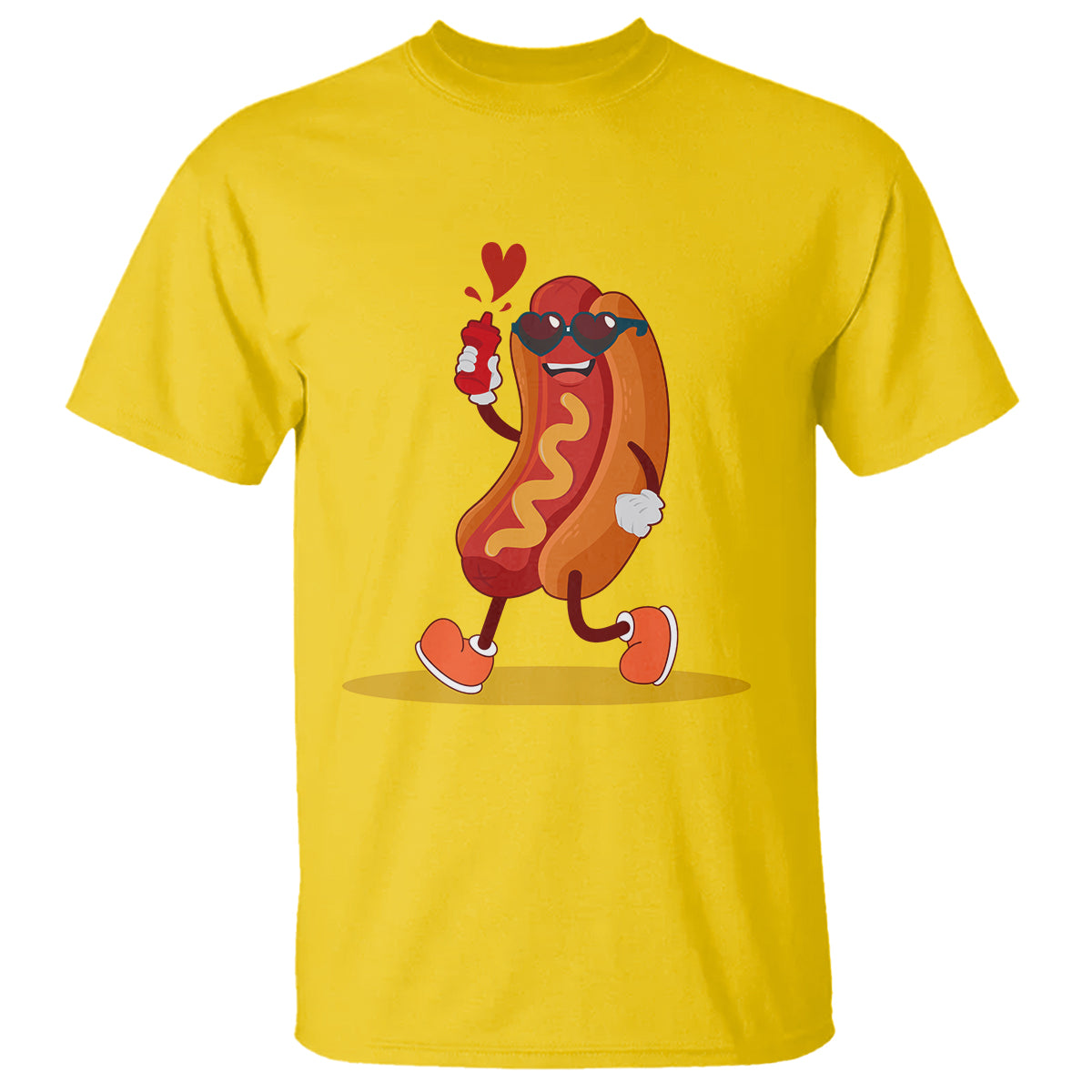 valentines-day-t-shirt-heart-hot-dog-cute-sausage-bun-food-lover