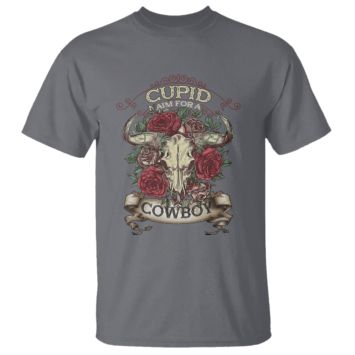 valentines-day-t-shirt-cupid-aim-for-a-cowboy-western
