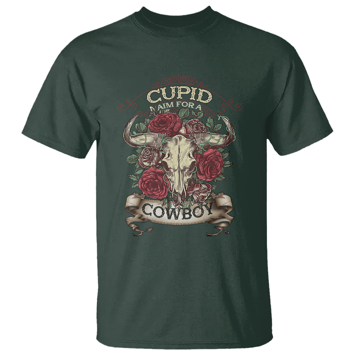valentines-day-t-shirt-cupid-aim-for-a-cowboy-western