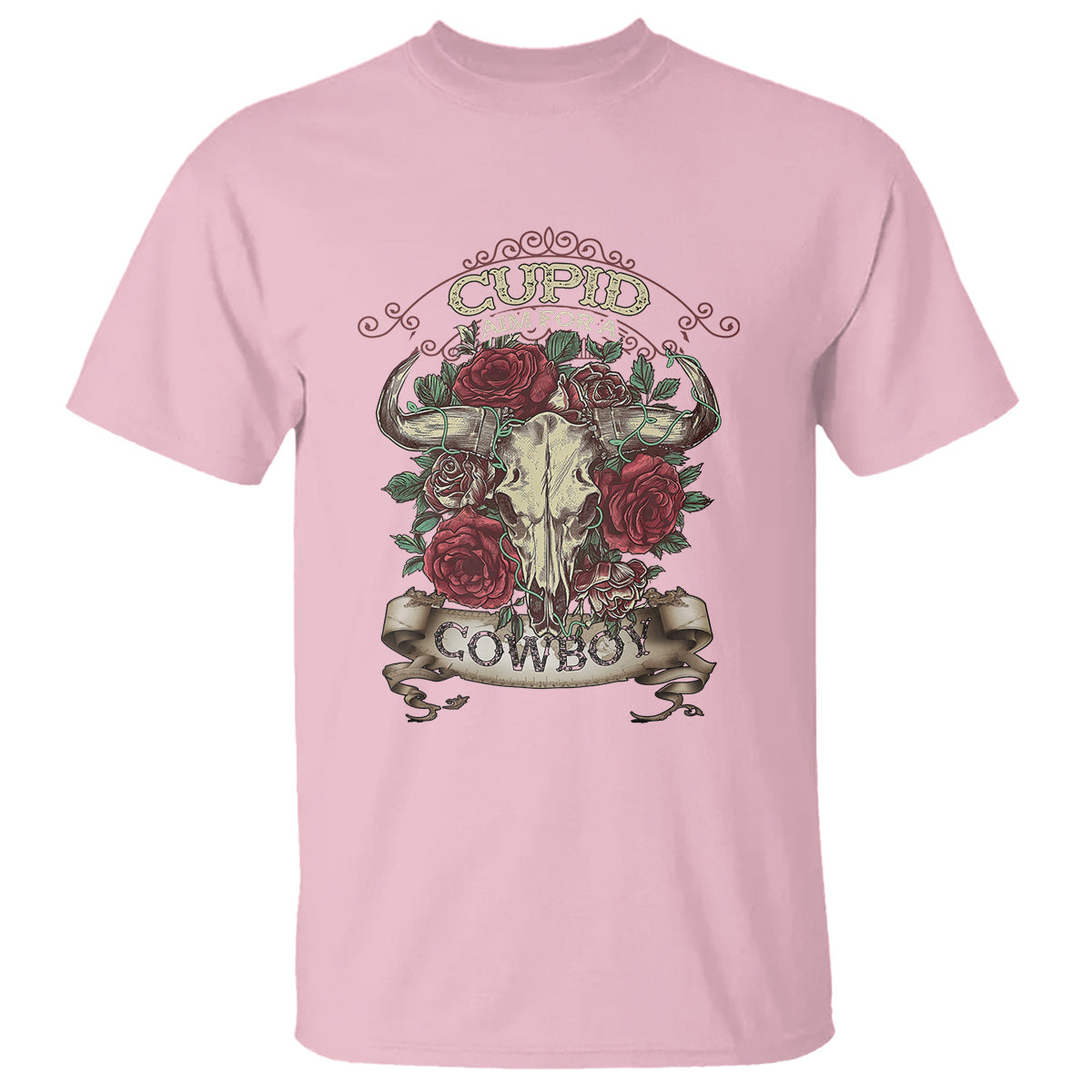 valentines-day-t-shirt-cupid-aim-for-a-cowboy-western