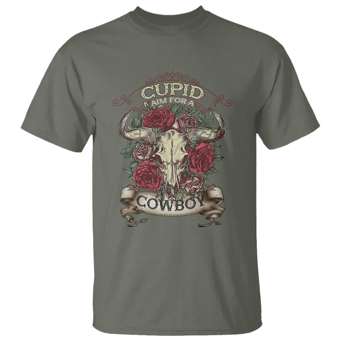 valentines-day-t-shirt-cupid-aim-for-a-cowboy-western