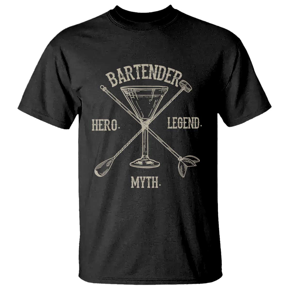 bartender-hero-myth-legend-t-shirt