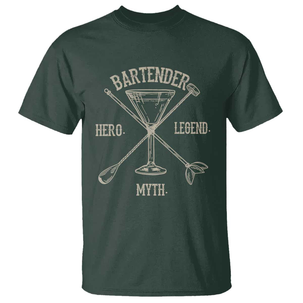 bartender-hero-myth-legend-t-shirt