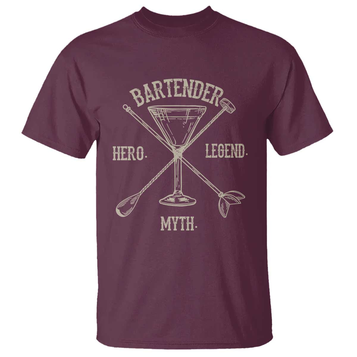 bartender-hero-myth-legend-t-shirt